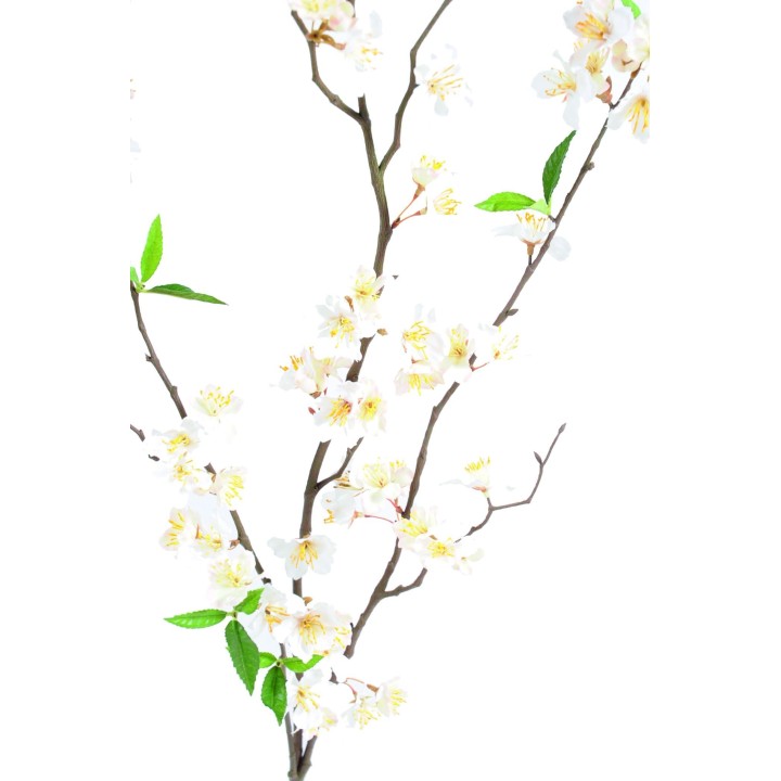 Kunst-Kirschzweig Weiss 115cm