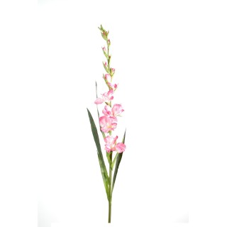 Kunst-Gladiole Pink, 110 cm