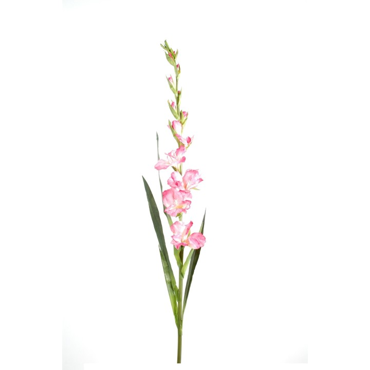 Kunst-Gladiole Pink, 110 cm