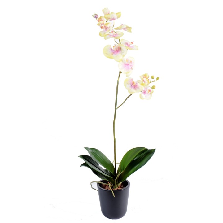 Künstliche Phalaenopsis Orchidee, 90cm, Pink