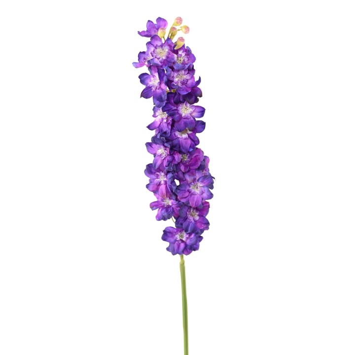 Künstliche Delphinie Lila 100cm - Pflegeleichte Kunstpflanze