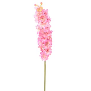 Kunstpflanze Delphinium, Pink, 100cm