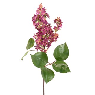 Lebensechte Fliederblume Kunstpflanze - Lila - 82 cm