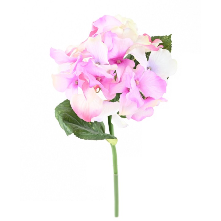Künstliche Hortensie Lilac-Weiss 30cm