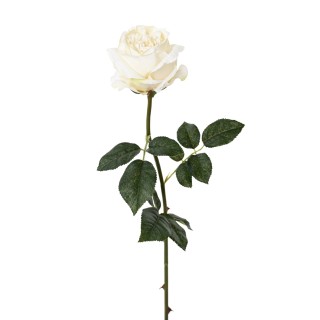 Künstliche Rose Weiss 80cm - Pflegeleichte Eleganz für Ihr Zuhause