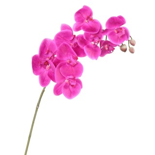Künstliche Phalaenopsis Orchidee, Fuchsia, 98cm Hoch