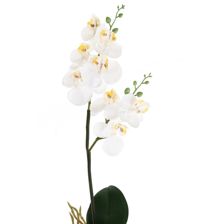 Phalaenopsis Kunstorchidee Weiss 45 cm
