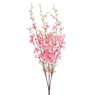 Exklusiver Kunst-Kirschblütenzweig Pink 105cm